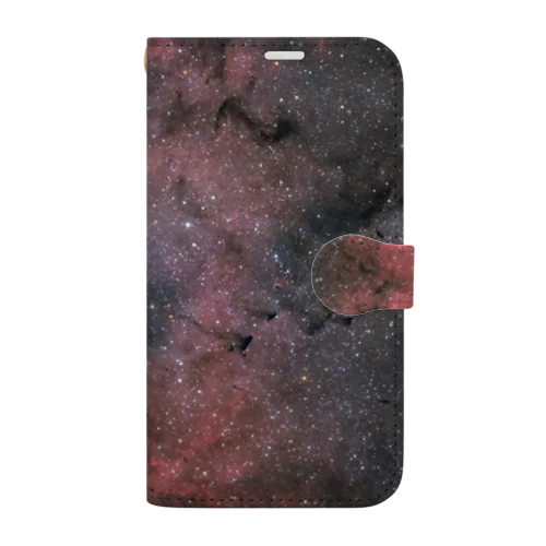 IC1396 ガーネットスター Book-Style Smartphone Case