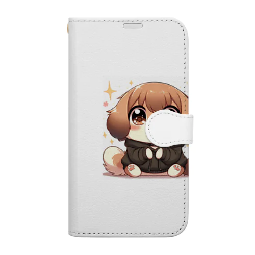 ワンコじゃん Book-Style Smartphone Case