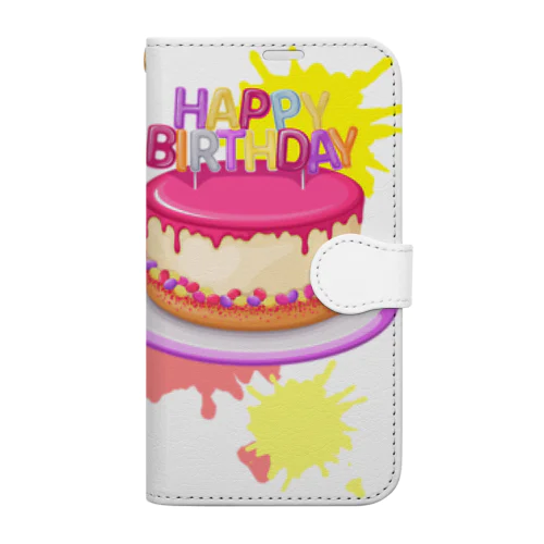 HAPPY BIRTHDAY Book-Style Smartphone Case