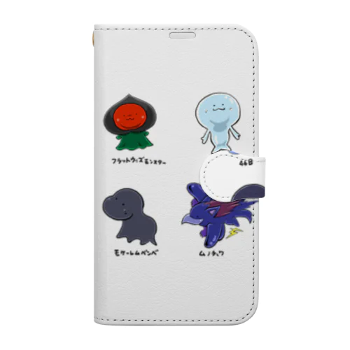 未確認生物 Book-Style Smartphone Case