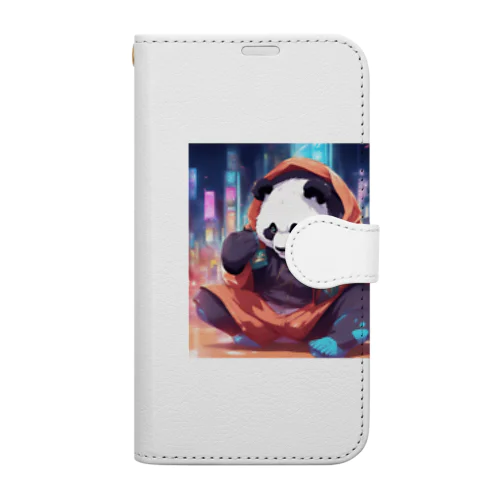 ラッパーパンダ Book-Style Smartphone Case