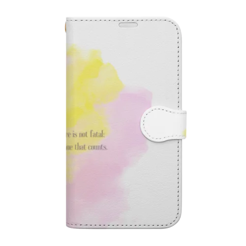 KUMO☁️×名言　Spring ver. Book-Style Smartphone Case