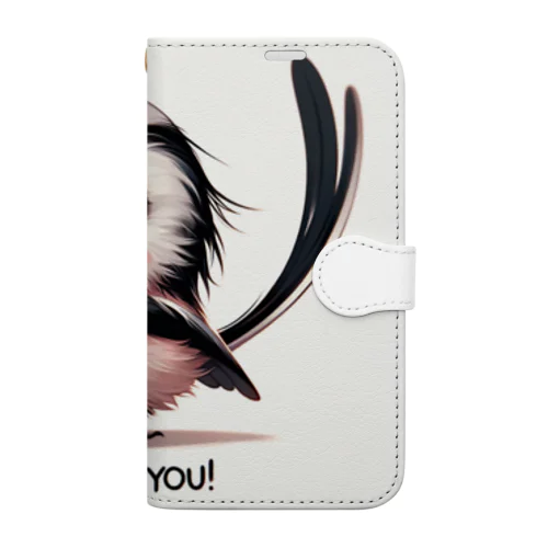 Long-tailed Tit  Book-Style Smartphone Case