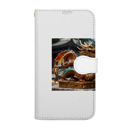 金運竜！ Book-Style Smartphone Case