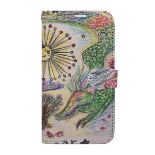 🌟神様の新年会🌟 Book-Style Smartphone Case