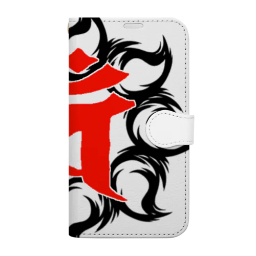 TK-pro（梵字_バン） Book-Style Smartphone Case