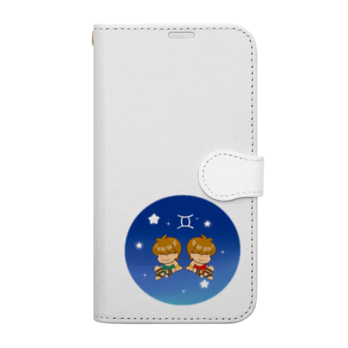 双子座 Book-Style Smartphone Case