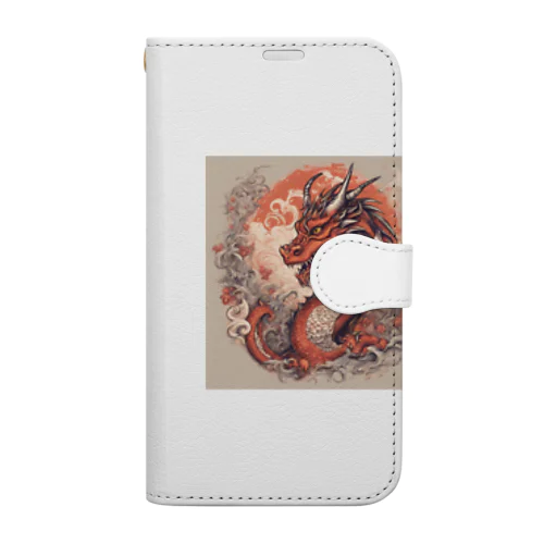 情熱の龍 Book-Style Smartphone Case