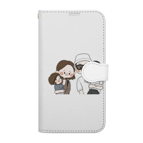 山P Book-Style Smartphone Case