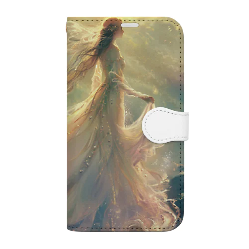 光の国からやってきたお姫様 アメジスト 2846 Book-Style Smartphone Case