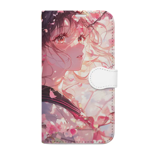 桜と私ラフルール1859 Book-Style Smartphone Case