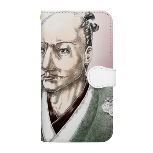 織田信長 Book-Style Smartphone Case