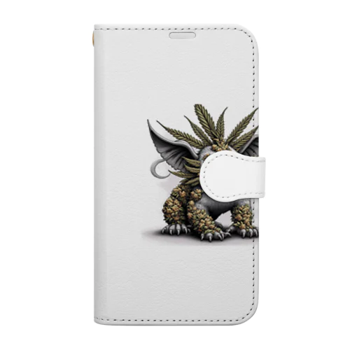 ganja devil's messenger Book-Style Smartphone Case