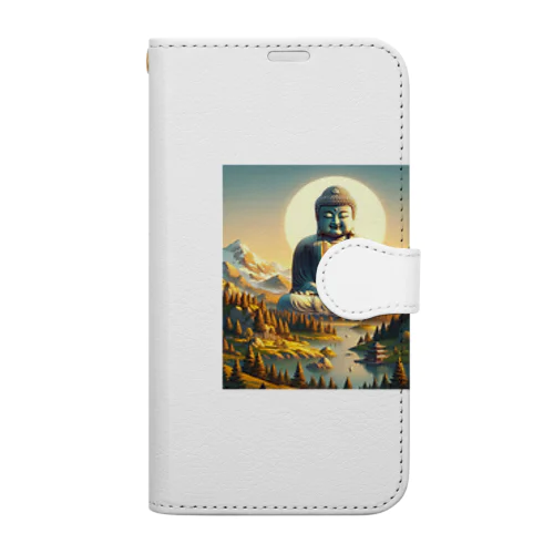 Majestic Serenity: Dawn of Enlightenment Book-Style Smartphone Case