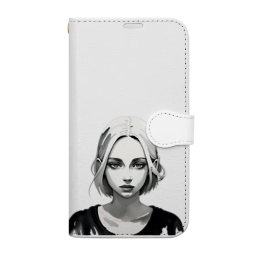 インクGirl Book-Style Smartphone Case