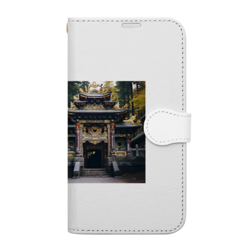 南国の門　なでしこ1478 Book-Style Smartphone Case