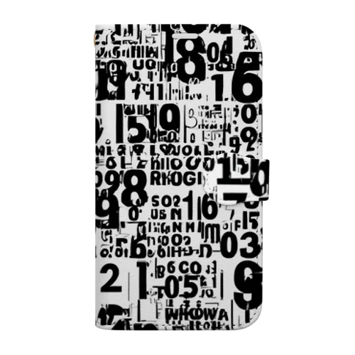 数字アート Book-Style Smartphone Case