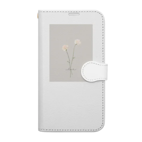 🍑 peach milk tea . Book-Style Smartphone Case
