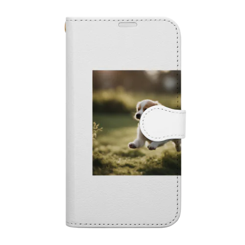 子犬 Book-Style Smartphone Case