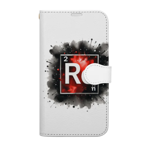 元素シリーズ　~レニウム Re~ Book-Style Smartphone Case