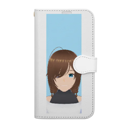 【歌いたい中学生】音人ちゃんねるー春音 来夏(ハルミ ライカ)ー部屋着姿Ver. Book-Style Smartphone Case