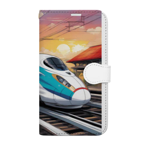 未来新幹線2 Book-Style Smartphone Case