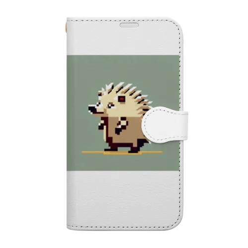 ハリネズミ４ Book-Style Smartphone Case