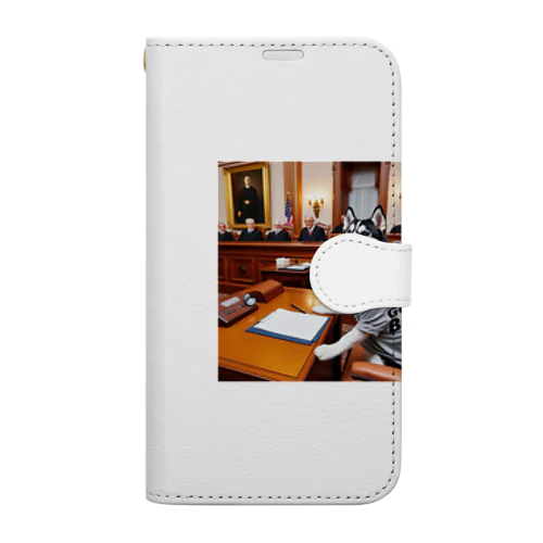 裁判参戦GOOD BOY Book-Style Smartphone Case