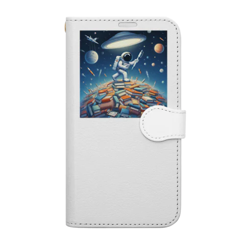 宇宙の奥深くで見つかった Book-Style Smartphone Case