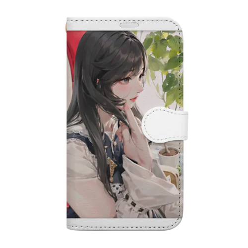 美少女シリーズ”なごみ” Book-Style Smartphone Case