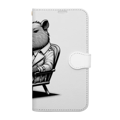 カピバラボス Book-Style Smartphone Case