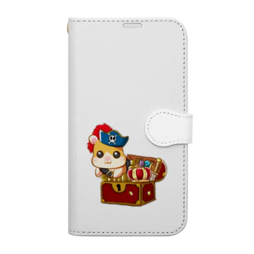 海賊ハムスター Book-Style Smartphone Case