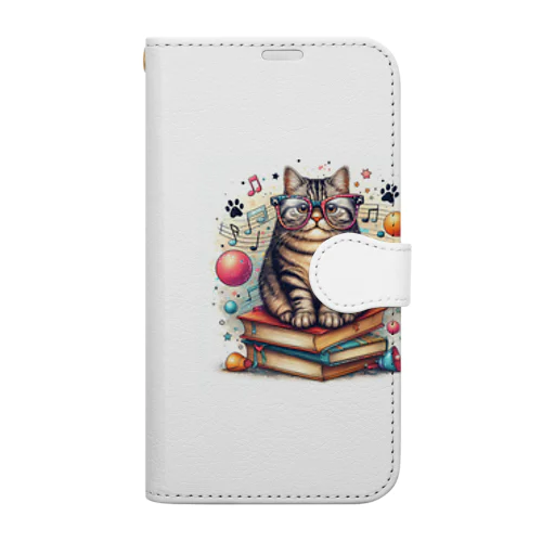 猫 Book-Style Smartphone Case