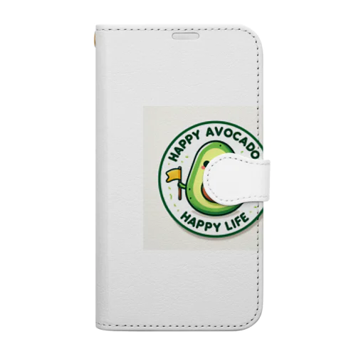 Happy Avocado 2 Book-Style Smartphone Case