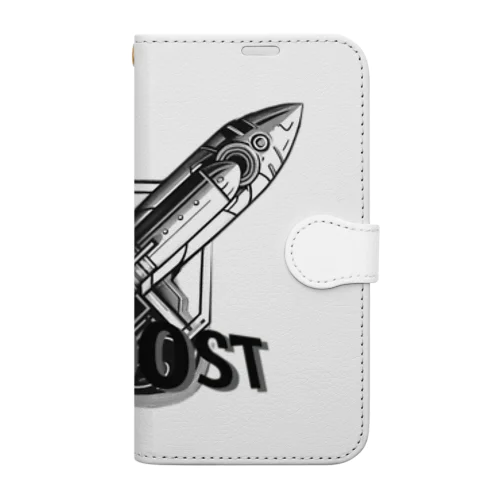 ロケットイラスト Book-Style Smartphone Case