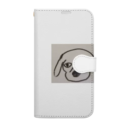 疲れた犬 Book-Style Smartphone Case