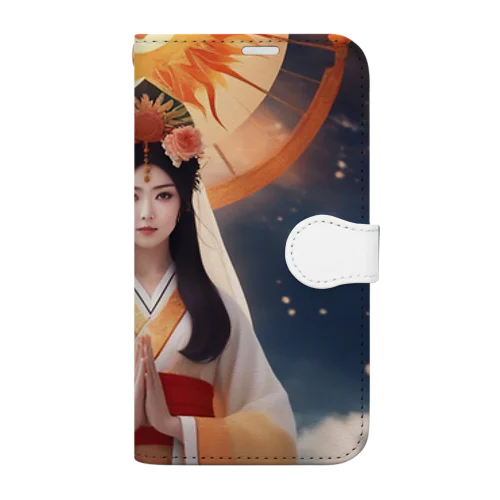 祈願成就・天照大神 Book-Style Smartphone Case