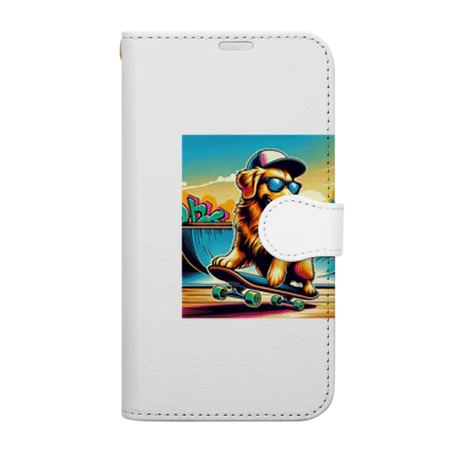 キャップ犬2 Book-Style Smartphone Case