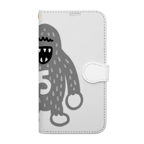 シバヲ　モノクログッズ Book-Style Smartphone Case