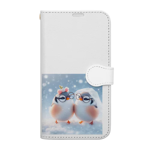 幸せになります❣️❤️ Book-Style Smartphone Case