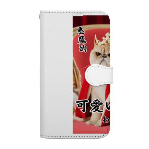 マインドぶち上げ☆ぶちゃ猫　ブク　２ Book-Style Smartphone Case