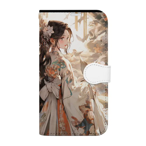 東洋のお姫様　なでしこ1478 Book-Style Smartphone Case