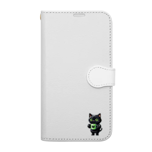 P-chill! まぐねこ Book-Style Smartphone Case