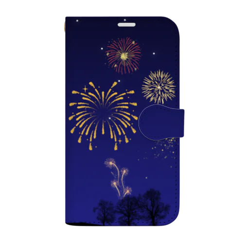 夜空の輝きと煌めき3 Book-Style Smartphone Case