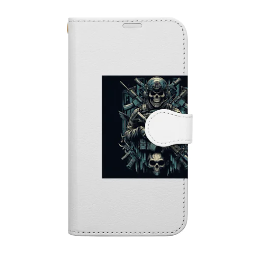 骸骨兵士 Book-Style Smartphone Case