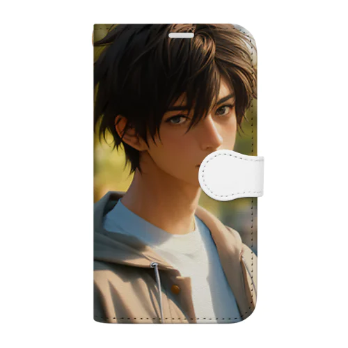 君島 遼 （きみしま りょう：kimisima ryou）『リョウのスター・ストライク・コレクション』 Book-Style Smartphone Case