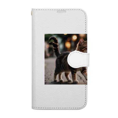 猫なのにワン太 Book-Style Smartphone Case