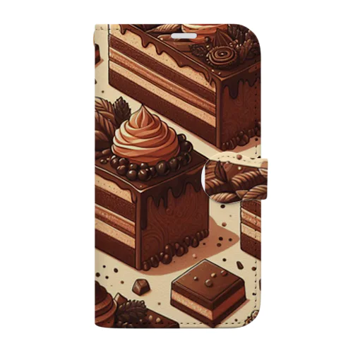 ケーキ Book-Style Smartphone Case