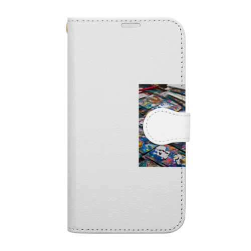 パレットの不思議 Book-Style Smartphone Case