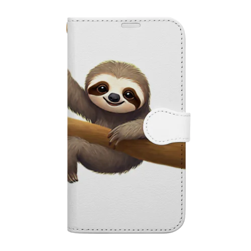 ナマケモノシリーズ Book-Style Smartphone Case